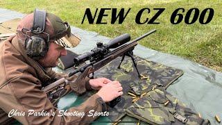 NEW CZ 600 Centrefire Rifles, "Alpha", "Ergo", "Range", "Lux" and "Trail" in 308/223 on the range!