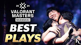 VCT MASTERS SHANGHAI 2024 BEST PLAYS (ACES,CLUTCHES) - VALORANT