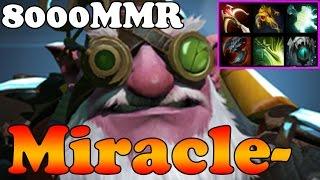 Dota 2 - Miracle 8000MMR Plays Sniper vol 2 - Pub Match Gameplay