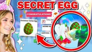WINNING The *NEW SECRET* EGG In Adopt Me! (Roblox)