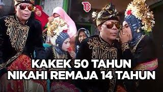 Viral kakek 50 tahun nikahi remaja usia 14 tahun, bikin heboh