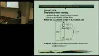 Signal Processing and Communications for Sensor Networks