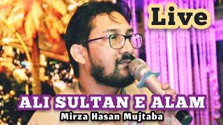 ALI SULTAN E ALAM - Live - Mirza Hasan Mujtaba - Manqabat Mola Ali a.s