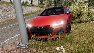 Loss of Control Car Crashes 71 - BeamNG Drive