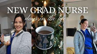 DAYS IN THE LIFE OF A NEW GRAD NURSE AND MINI CHRISTMAS HOUSE TOUR