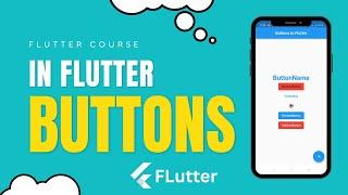 15 - Mastering Flutter Buttons: TextButton, IconButton, MaterialButton.... | Course FLutter بالعربي