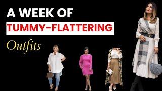 Style Tips On How To Dress & Flatter A Large Tummy! - Flattering Outfit Ideas for Women with a Tummy