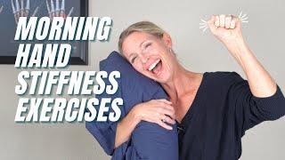 4 Hand Exercises to STOP Finger Stiffness in Morning: Follow Along Routine