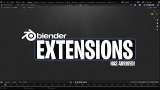 Blender Free Extensions Store Is Finally Here! 