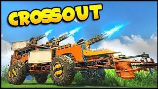Crossout - The ENTACO TANK & Triple Synthesis Build - Crossout Gameplay