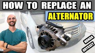 How to Replace an Alternator (Honda Odyssey)