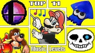 Super Mario Maker 2: TOP 11 GAMING MUSIC LEVELS (Super Smash Bros Ultimate, Zelda, Undertale & More)