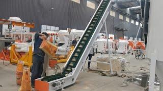 Conveyor working video Email: toppelletmachine@gmail.com