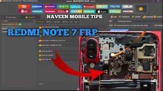 Xiaomi Redmi note 7/7s Unlock Tool Frp & pattern password Remove unlockTool One Click 100% 