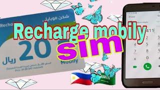 How to Recharge mobily load||mobily sim||Kingdom of Saudi Arabia