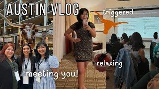 AUSTIN TX VLOG  everything i did in a week! SOCIAL WORK conference, CEUs, pool time, triggered