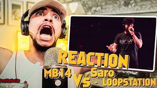 CRRRRRRRAAAAAAZZZZYYYY LOOP BATTLE!!!! MB14 vs Saro - GRAND BEATBOX BATTLE 2017 (LIVE REACTION)