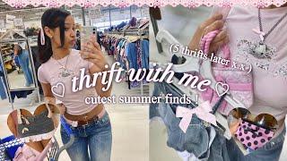 thrifting for cute summer finds!!  (+ try on haul)