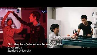 CMU Graphics Colloquium: C. Karen Liu : Building Large Models for Human Motion