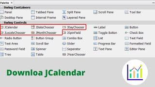 How to download and set up the JCalendar | Netbeans