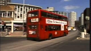 Driving through Croydon | 1980s Croydon | London Streets | 1980s Traffic | TN-SL-035-013