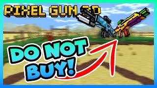 WATCH THIS BEFORE BUYING A WEAPON IN Pixel Gun 3D!!