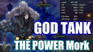 The Power of Mork, He is God Tank and can put up shields that are too hard【Summoners War RTA】