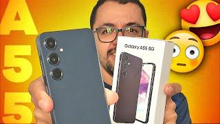 Comprei um GALAXY A55 da Samsung! Melhor ou Igual ao A54?