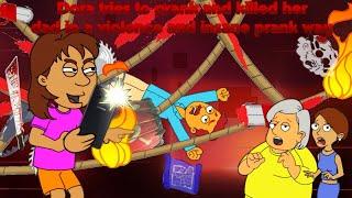 Dora Set A Violence Trap To Prank And Almost Killed Her Father