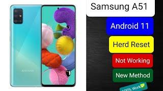 Samsung A51 Hard Reset Not Working Solution 100%  | Samsung A51 Hard Reset New method 2021