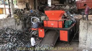 Scrap Metal Shredder, Metal Shredding, #IronScrapCrusher, #MetalCrushingmachine, #ScrapMetalCrusher