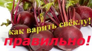 Как правильно варить свеклу