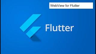 Flutter Plugin  - WebView For Flutter