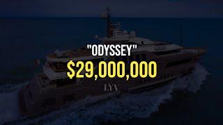 Inside the $29 Million "Odyssey" Superyacht