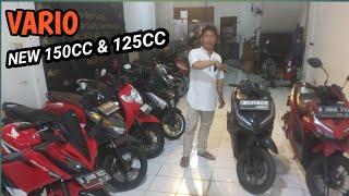 VARIO NEW 150CC & 125CC BARU DAPATMOTOR BELUM DIRAPIHIN LANGSUNG DI REVIEWMOTORCYCLE