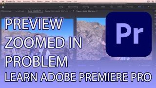 Preview Zoomed In Problem Does Not Match Source - Adobe Premiere Pro