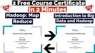 Big Data Free Course With Free Certificate | Hadoop Free Course Certification