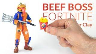 Beef Boss (Fortnite Battle Royale) – Polymer Clay Tutorial