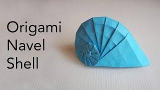 Tutorial for Origami Navel Shell designed by Tomoko Fuse
