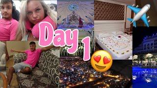 TURKEY VLOG DAY 1!️ ~ Travelling & We Got UPGRADED In A 5 STAR HOTEL!! *Luxury Suite*