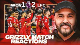 GRIZZLY MATCH REACTION || Wolves 1 LFC 2|| Top of the league 🫣