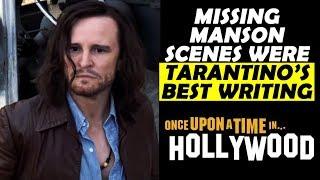 Manson Actor Says His Missing Scenes Were Quentin Tarantino's Best Writing