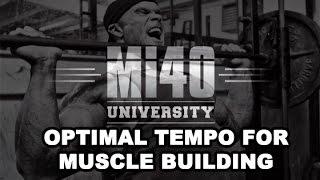 Ben Pakulski Training Tempo for Muscle Building MI40 Muscle University