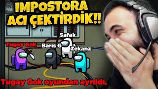 IMPOSTORA NASIL ACI ÇEKTİRİLİR?!  OYUNDAN AYRILDI!! | Barış Can