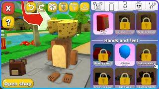 Cheese Head Outfit Wheel of Fortune - Super Bear Adventure Gameplay Walkthrough