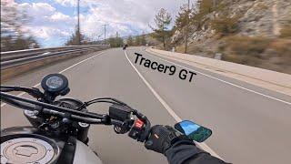 Stole my friend's XSR700 and i was chasing this fast Tracer 9 Rider | POV | RAW | Acrapovic |