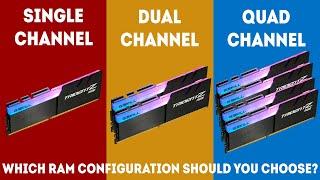 Single Channel vs Dual Channel vs Quad Channel Memory (2020) [Simple Guide]
