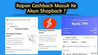 Kapan Cashback Masuk Ke Akun Shopback Setelah pembelian terverifikasi