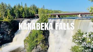 [4K] Kakabeka Falls - the Niagara of the North Walking Tour | Ontario, Canada