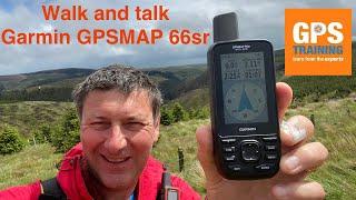 Walk with an Outdoor GPS Unit – Garmin GPSMAP 66sr